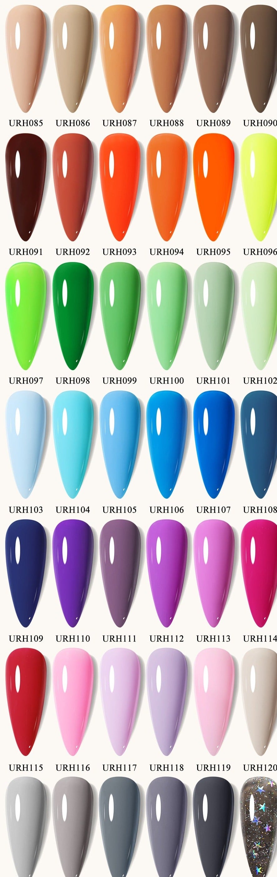 OHS cosmetics 60 Colours Set Gel Nail Polish Kit Top PRO Quality at Affordable Prices