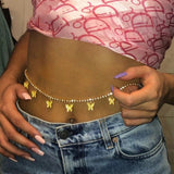Bling Rhinestone Body Chains Jewelry - OhSaucy