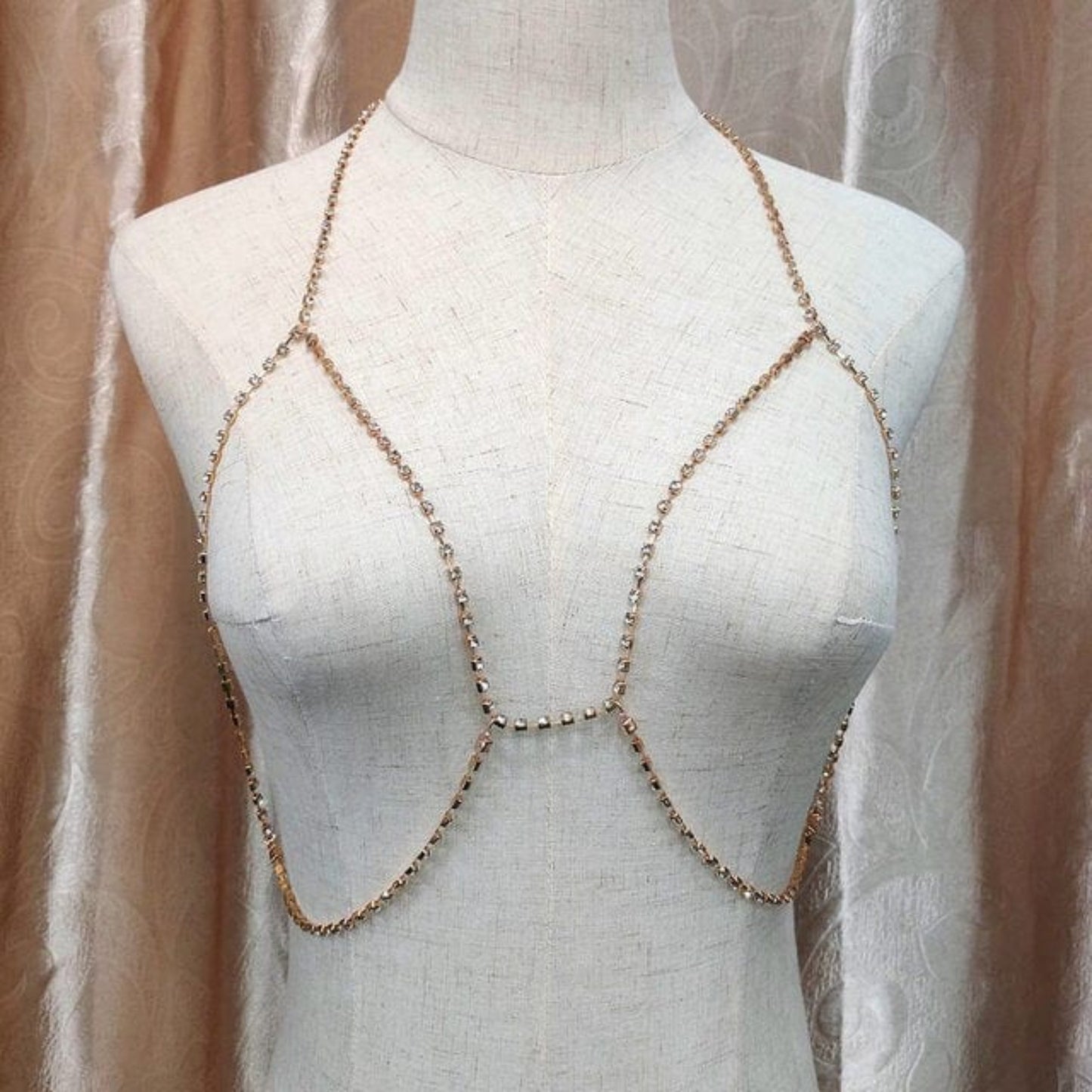 Bling Rhinestone Body Chains Jewelry - OhSaucy