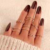 Oh Saucy Apparel & Accessories Bohemian Style Ring Sets - Fashionable Party 2022 Hand Jewellery