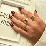 Oh Saucy Apparel & Accessories FN0180727 Bohemian Style Ring Sets - Fashionable Party 2022 Hand Jewellery