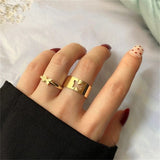 Oh Saucy Apparel & Accessories FN0180943-01 Bohemian Style Ring Sets - Fashionable Party 2022 Hand Jewellery