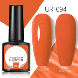 OHS beauty UR-094 / China Brown Caramel Colour Gel Nail Polish Semi Permanent Autumn Winter Wine Red Series
