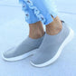 Oh Saucy Gray / 5 Casual Sock Sneakers Knitted Slip On Leisurewear