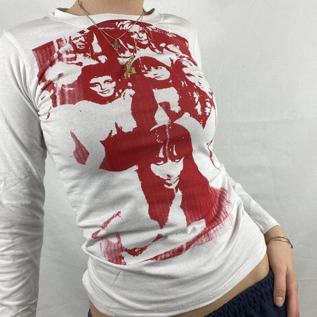 white T Top Many Trending Colours & Print Variants - OhSaucy