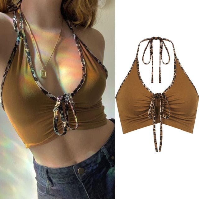 unique Corset Tank Crop Top Many Trending Colours & Print Variants - OhSaucy