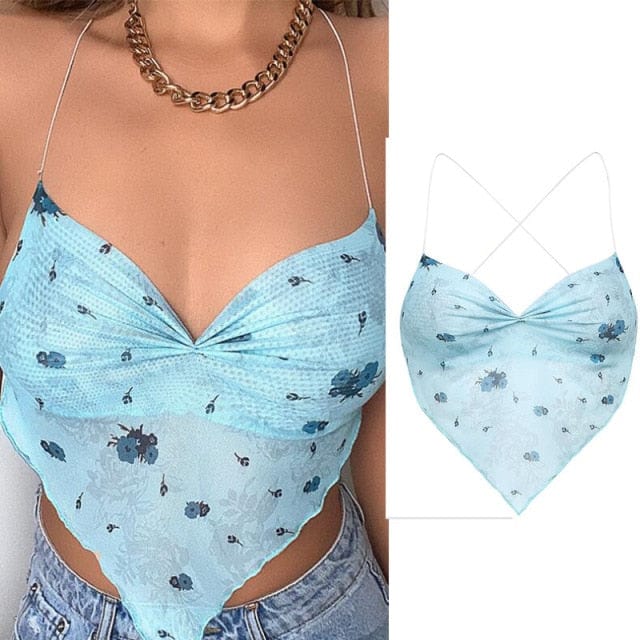 2021 Corset Tank Crop Top Many Trending Colours & Print Variants - OhSaucy