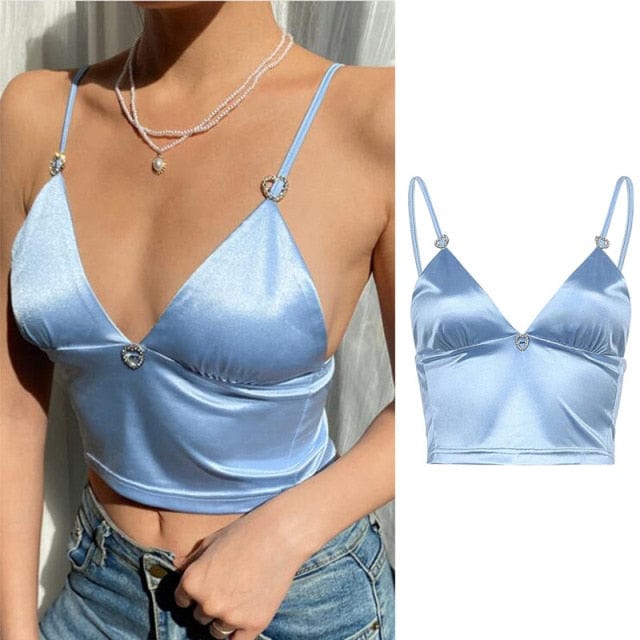 2021 Corset Tank Crop Top Many Trending Colours & Print Variants - OhSaucy