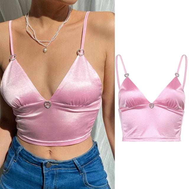 2021 Corset Tank Crop Top Many Trending Colours & Print Variants - OhSaucy