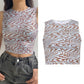 2021 Corset Tank Crop Top Many Trending Colours & Print Variants - OhSaucy
