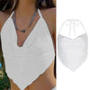 white Corset Tank Crop Top Many Trending Colours & Print Variants - OhSaucy