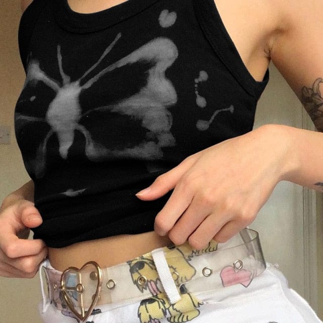 2021 Corset Tank Crop Top Many Trending Colours & Print Variants - OhSaucy
