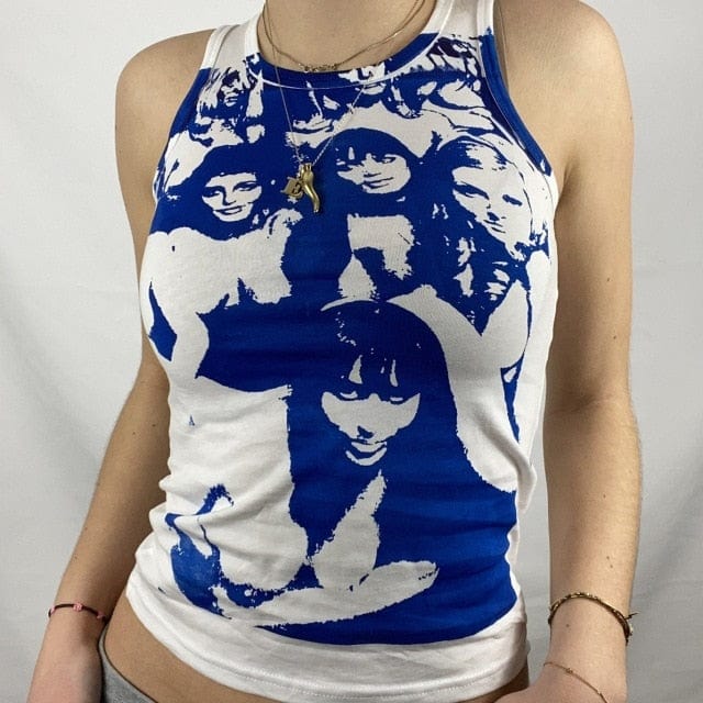 2021 Corset Tank Crop Top Many Trending Colours & Print Variants - OhSaucy