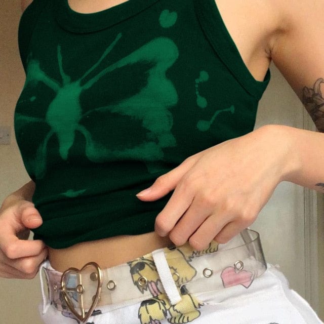 2021 Corset Tank Crop Top Many Trending Colours & Print Variants - OhSaucy