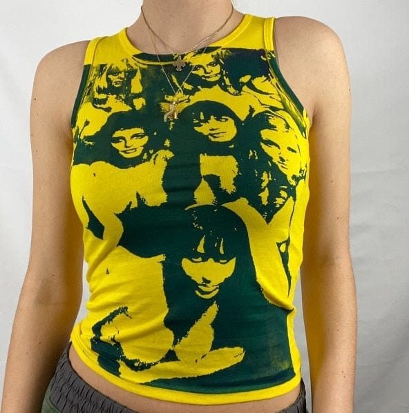 2021 Corset Tank Crop Top Many Trending Colours & Print Variants - OhSaucy
