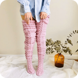 Oh Saucy Leg Warmers Appealing Pink / Regular Size CozySoxy's™ Comfiest Thigh Highs