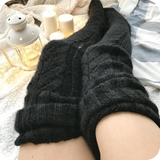 Oh Saucy Leg Warmers Midnight Black / Regular Size CozySoxy's™ Comfiest Thigh Highs