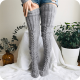 Oh Saucy Leg Warmers Smokey Gray / Regular Size CozySoxy's™ Comfiest Thigh Highs