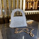 Oh Saucy Crystal Beaded Handbag | Small Handmade Luxury Evening Bag