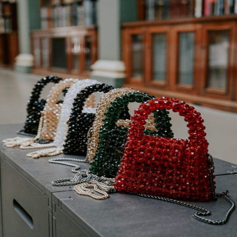 Embellished Bags | Clear Crystal Bag – Clio Peppiatt