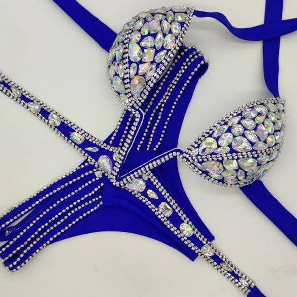 Sexy Diamond Big V Bikini Set - OhSaucy