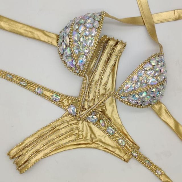 Sexy Diamond Big V Bikini Set - OhSaucy