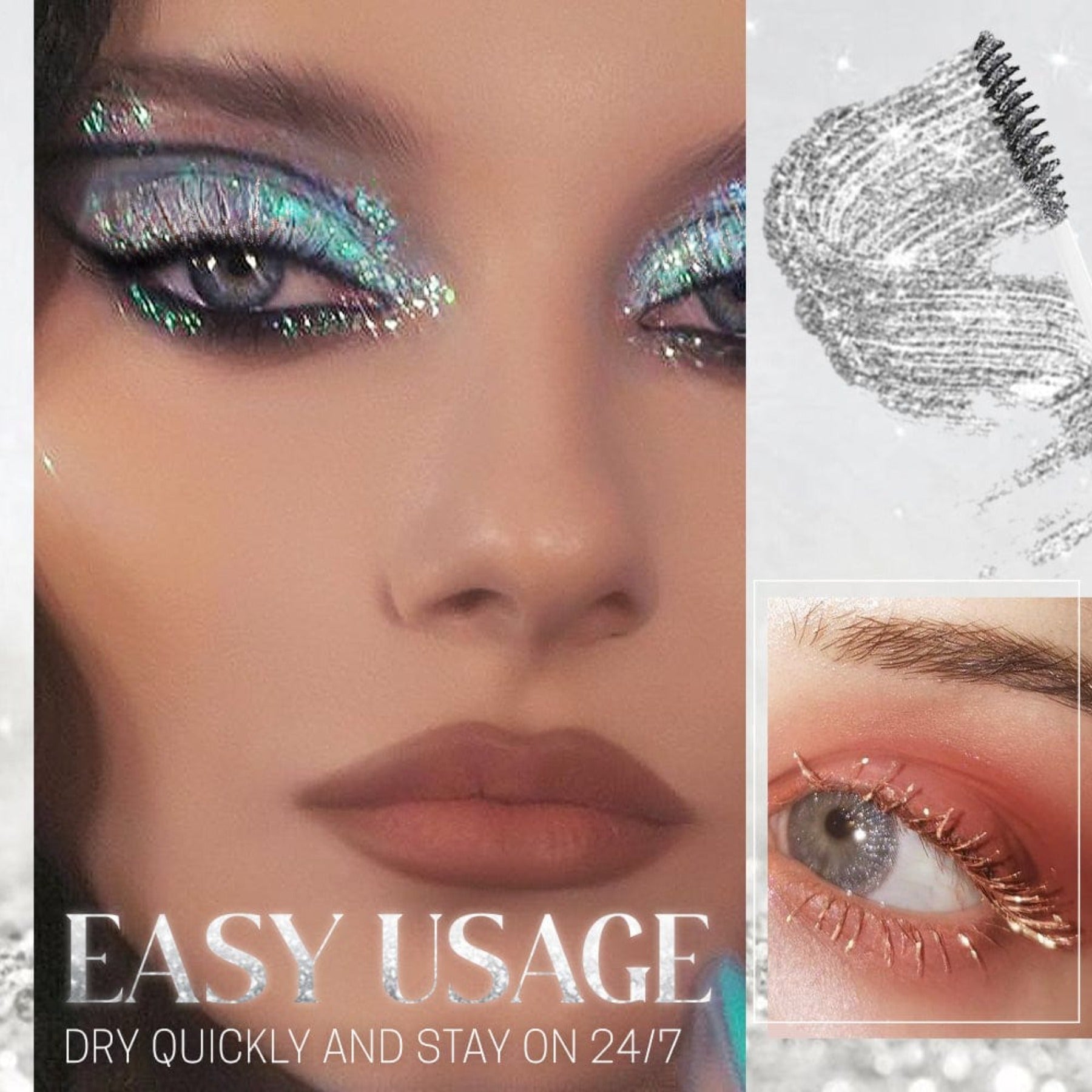 Oh Saucy Diamond Glitter Mascara Topper