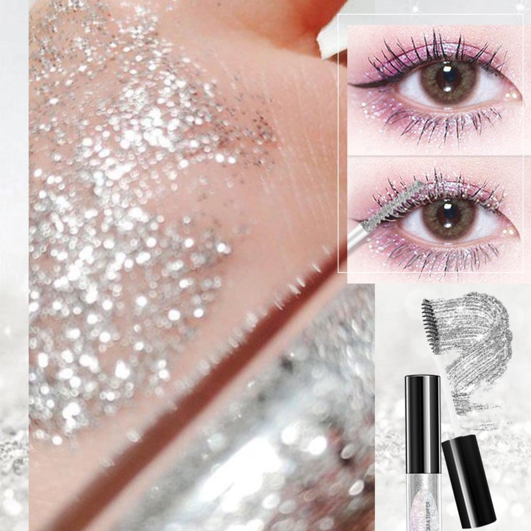 Oh Saucy Diamond Glitter Mascara Topper