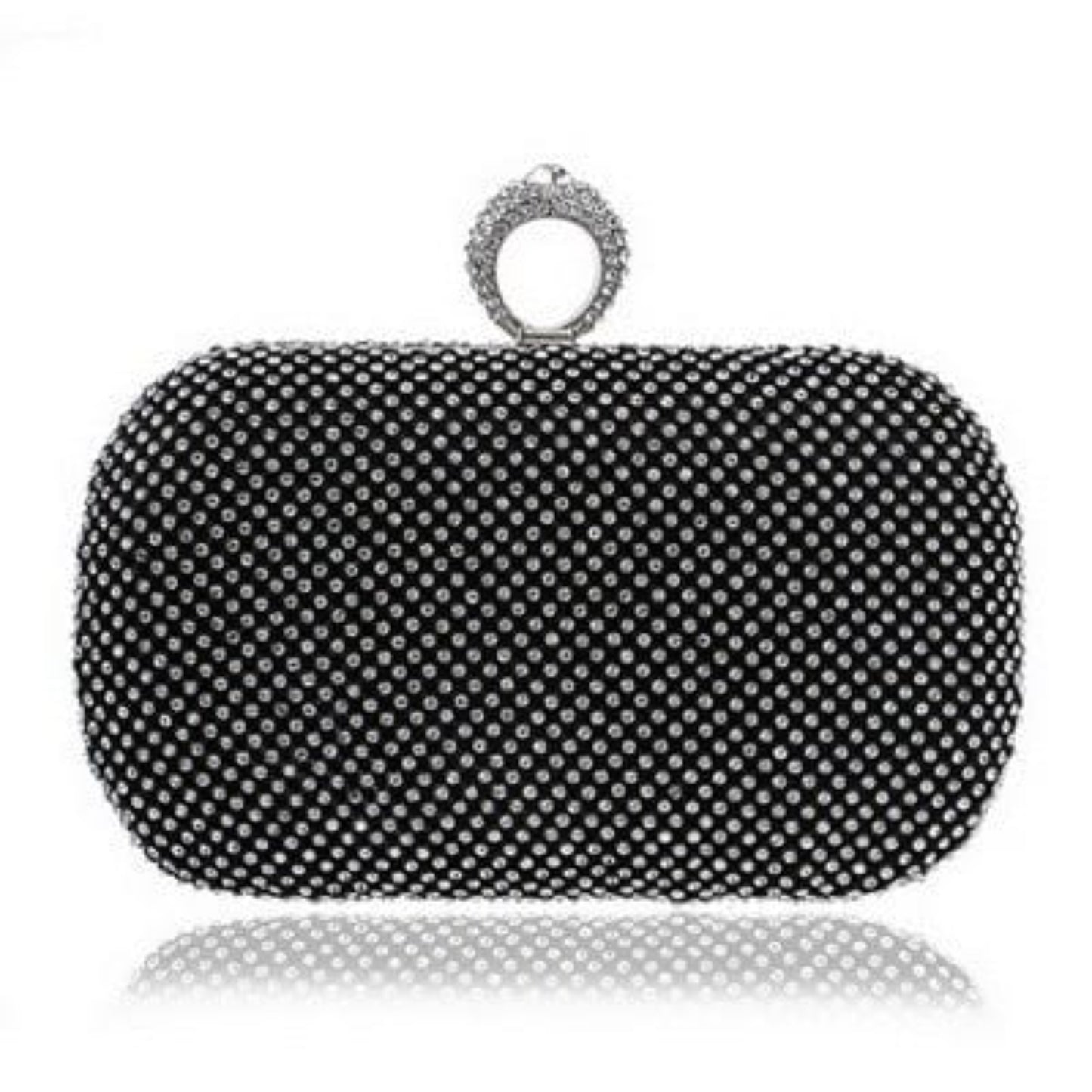 Oh Saucy YM1000black / Mini(Max Length<20cm) Diamond-Studded Evening Bag