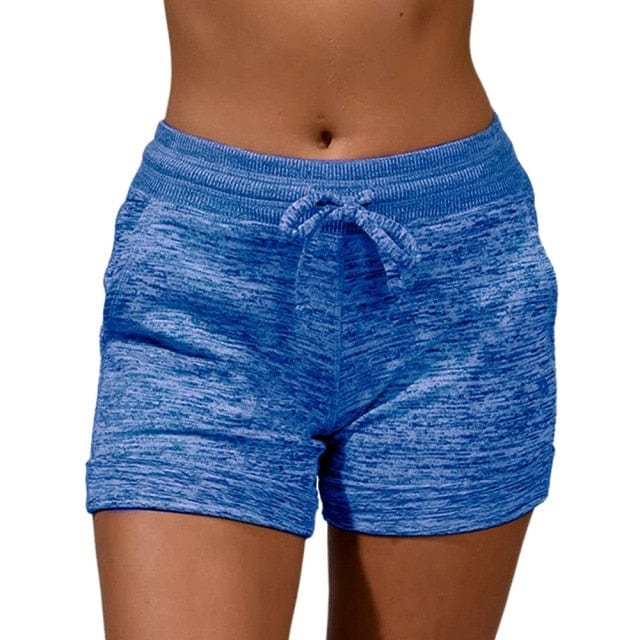 Drawstring Cat Paw Print Shorts - OhSaucy