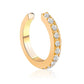 OhSaucy Apparel & Accessories 119jin Ear Cuff Gold Leaf | Non-Piercing Ear Clips |  Body Jewellery