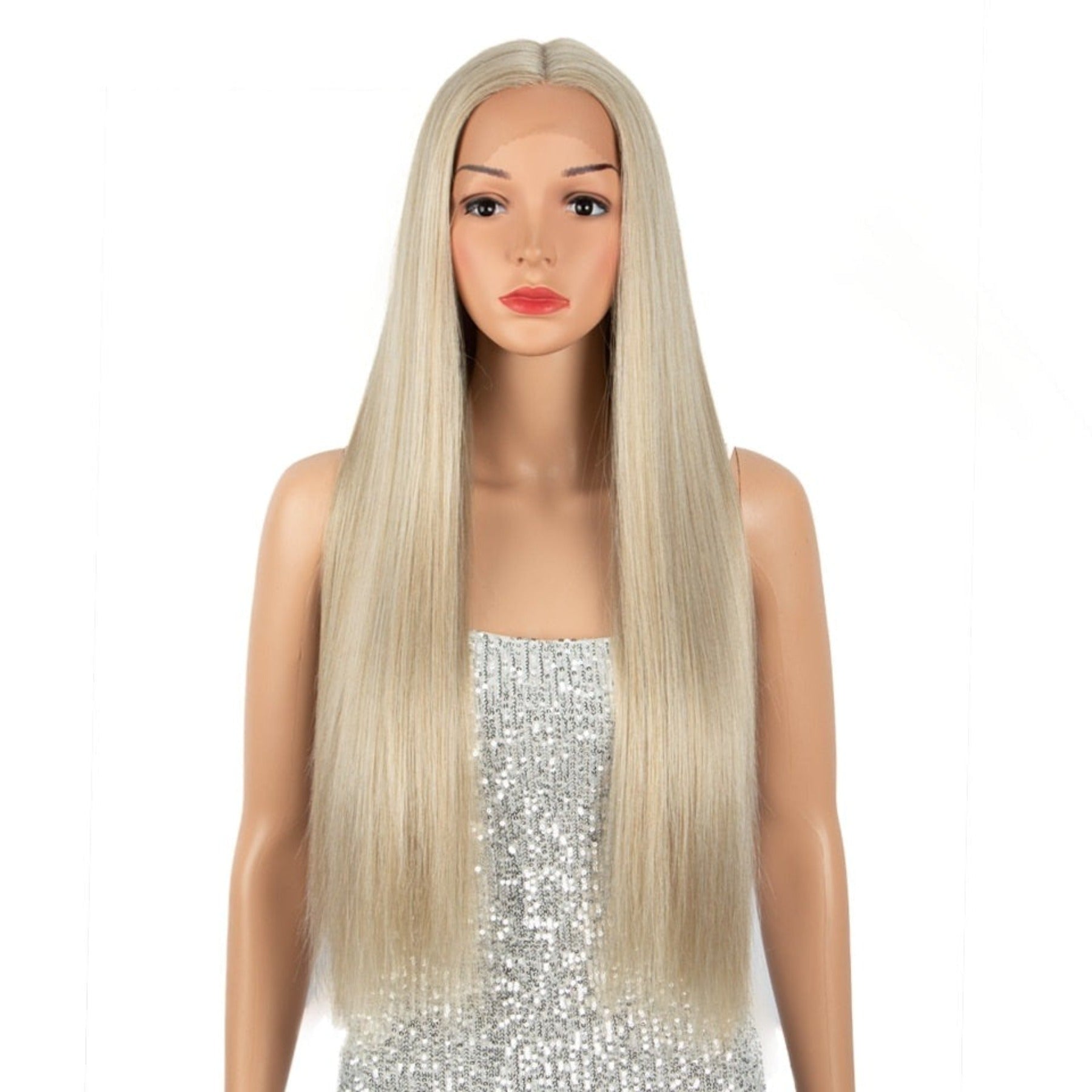 OHS beauty APRIC / PART LACE WIG / 30inches Elite quality Synthetic Lace Wig 30 Inch Long  Soft With 14 Colourful Options