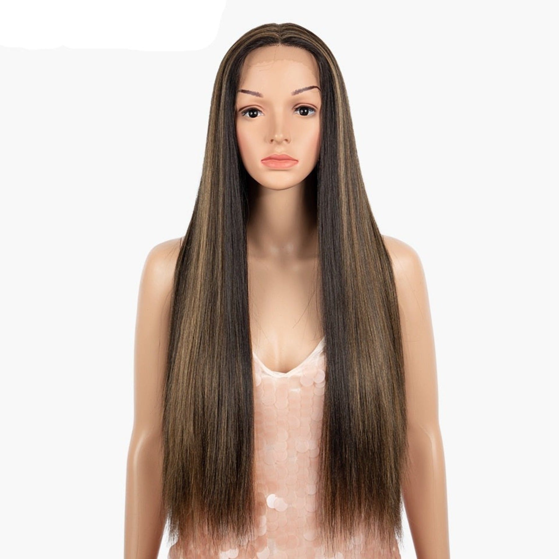 OHS beauty Elite quality Synthetic Lace Wig 30 Inch Long  Soft With 14 Colourful Options