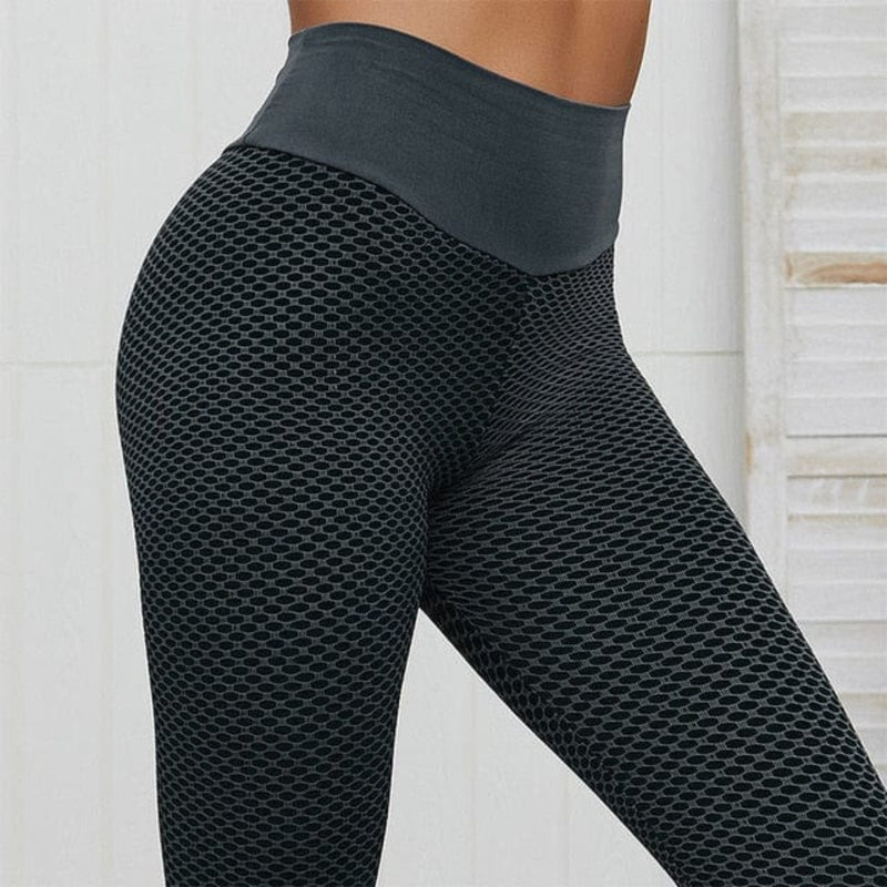 Women Fitness Tight Leggings Seamless High Waist Push Up mesh Legging Breathable Sport Women Fitness Sexy Gym Yoga Pants - OhSaucy
