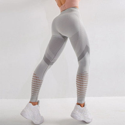 High Waist Seamless Fitness Leggings - OhSaucy