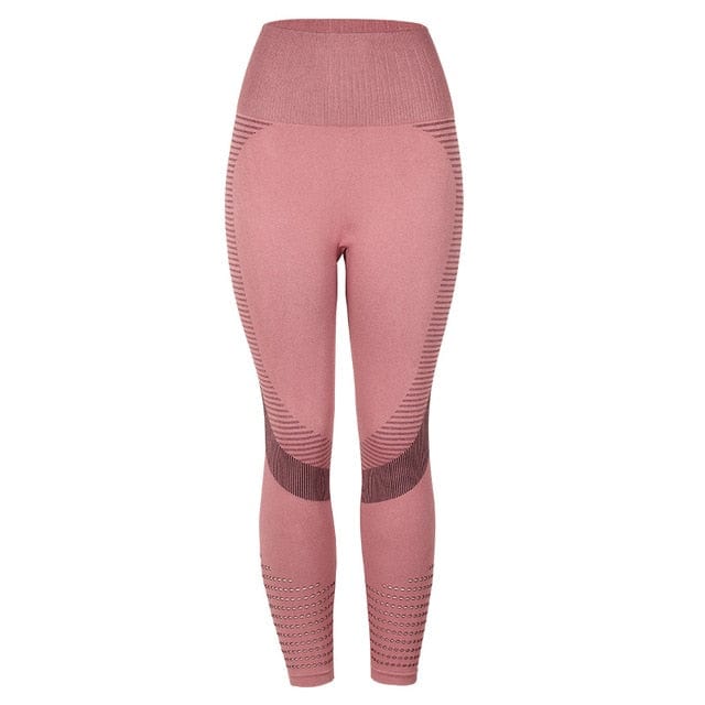 High Waist Seamless Fitness Leggings - OhSaucy