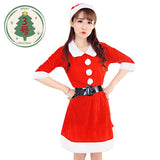 OHS seasonal 3 / One Size Ladies Cosplay Costume Christmas Santa Claus  Sexy Red and White