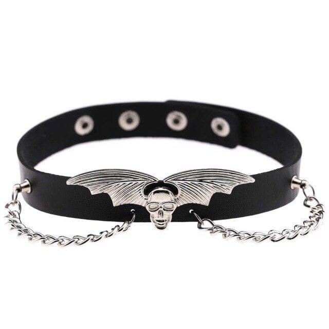 Erotic Sexy Leather Bondage Harness Strap of Punk Choker Collar with Metal Chain for Women Fetish Cosplay Goth Jewelry Accessory - OhSaucy