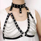 Sexy Body leather women Harness Garters belt Fashion Punk Goth BDSM Festival Bondage Jewelry Cosplay erotic Accessories - OhSaucy