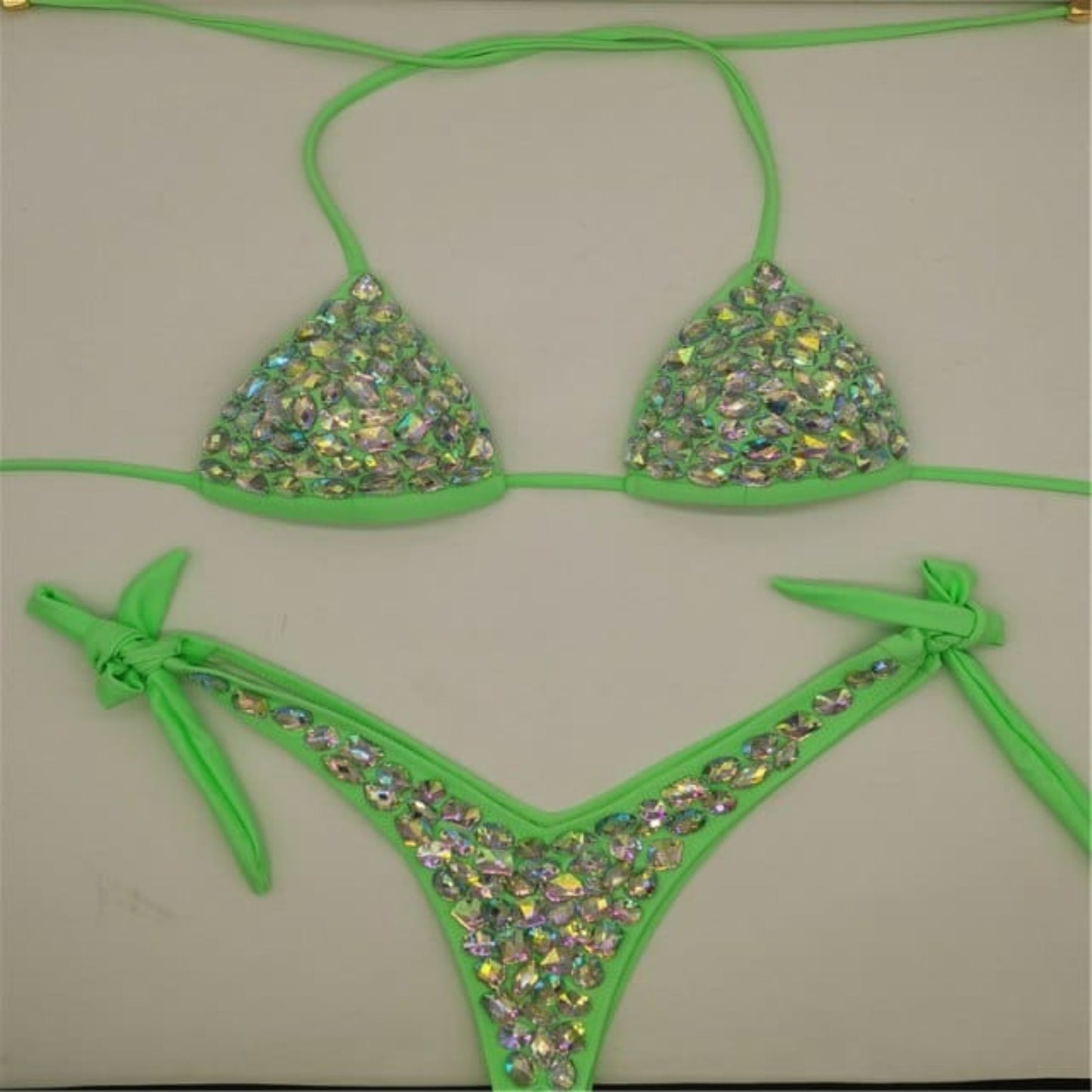 2023 venus vacation rhinestone bikini set diamond swimwear sexy women bathing suit new style bling stones beachwear - OhSaucy