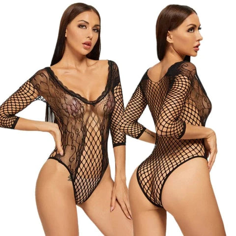 OhSaucy bodysuits Mesh Lingerie Bodysuit in 3 Gorgeous Styles