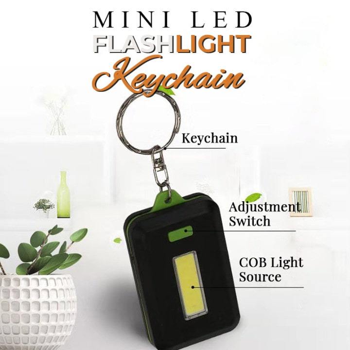 Oh Saucy Tools & Garden Mini LED Flashlight Keychain