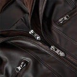 Oh Saucy Apparel & Accessories Motorcycle Leather Jackets | Autumn Winter | Hooded Faux Leather Biker Coats