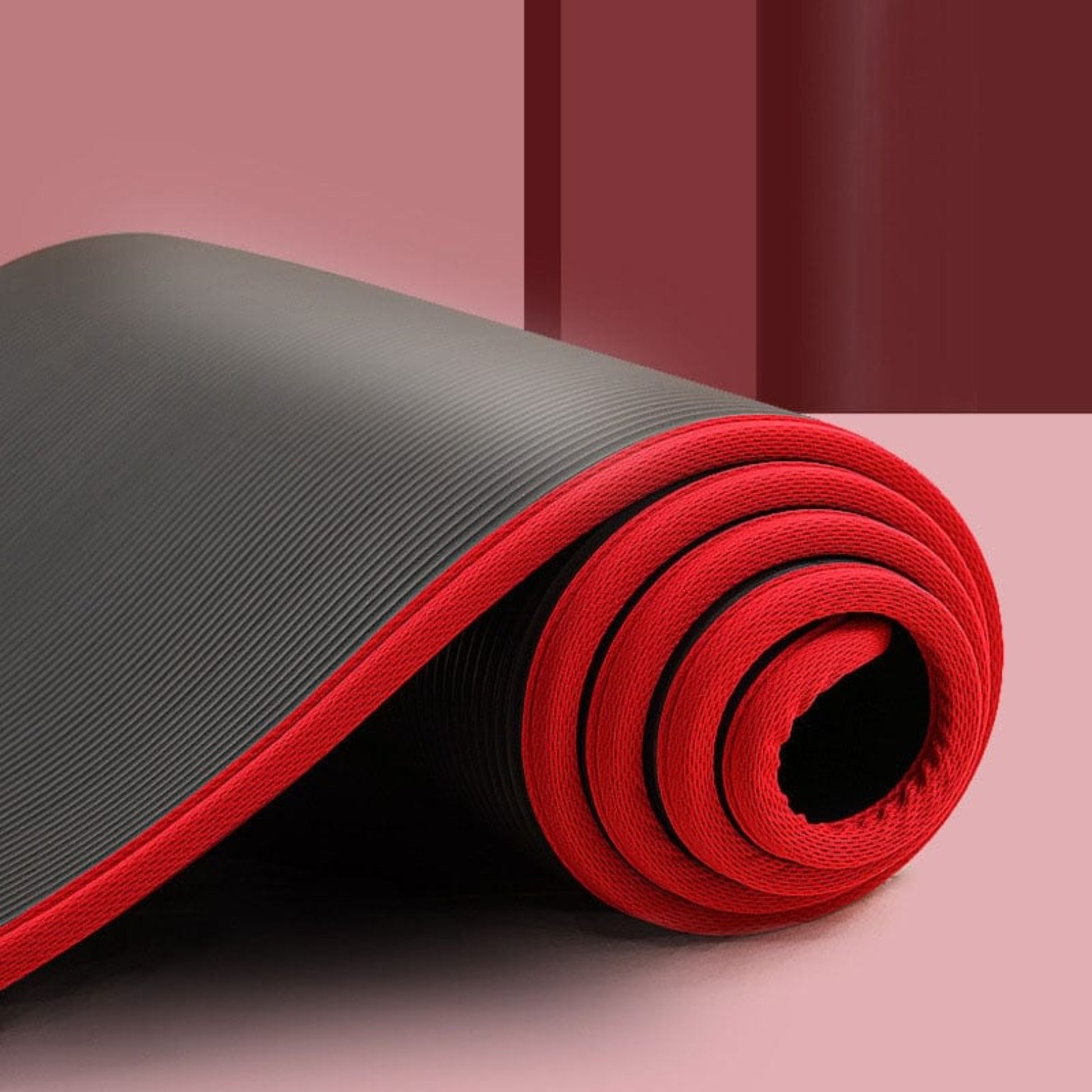 OhSaucy New Luxury 10mm Thick Non-slip 183cm x 61cm Yoga Mats