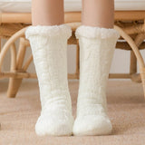 OHS seasonal HK55010-1 / EU(35-42) New Women Socks Winter Warm Thick Soft Sleep Socks Winter Sale 20%