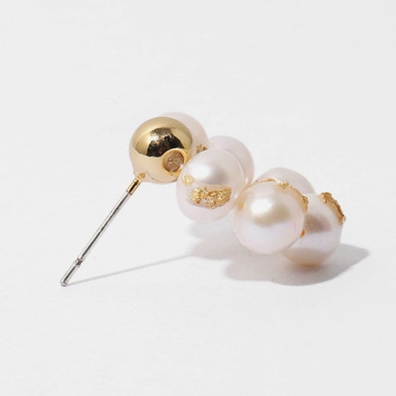 Oh Saucy Apparel & Accessories > Jewelry > Earrings gold Oh Pearl and Gold