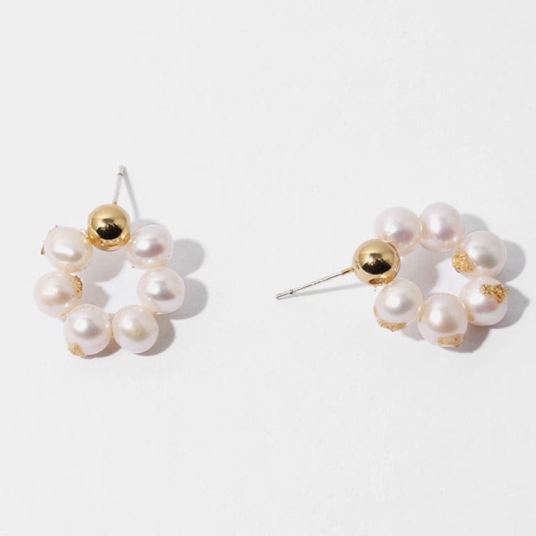 Oh Saucy Apparel & Accessories > Jewelry > Earrings gold Oh Pearl and Gold