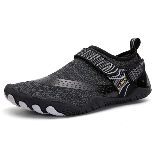Oh Saucy Shoes black 2 / 8.5 Oh Shellfish - Active Water Shoes Men/Women | Barefoot Outdoor Beach Sandals | Plus Size | Nonslip River Sea Diving Sneakers