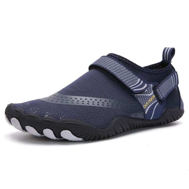 Oh Saucy Shoes blue / 8.5 Oh Shellfish - Active Water Shoes Men/Women | Barefoot Outdoor Beach Sandals | Plus Size | Nonslip River Sea Diving Sneakers