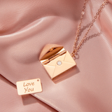 Oh Saucy OhSaucy Lux 18kt Love Letter Necklace